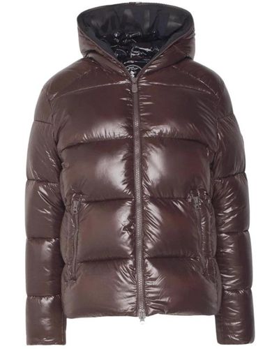 Save The Duck Winter Jackets - Brown