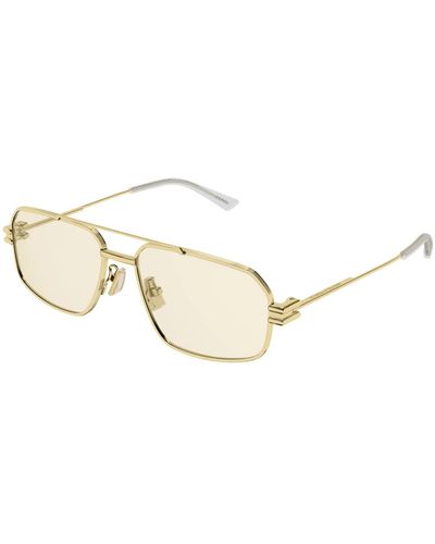 Bottega Veneta Accessories > sunglasses - Métallisé
