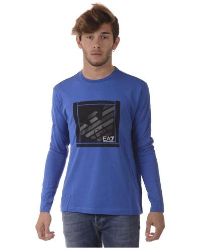 EA7 Sweatshirts & hoodies > sweatshirts - Bleu