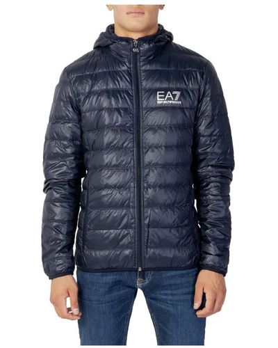 EA7 Winter Jackets - Blue