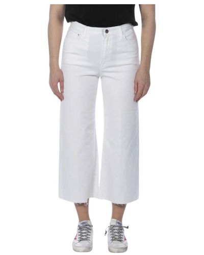 Replay Jeans > cropped jeans - Blanc