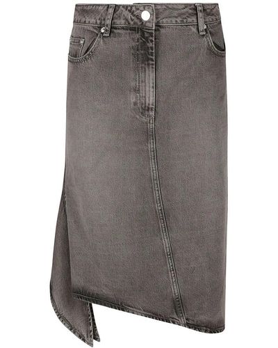 REMAIN Birger Christensen Denim Skirts - Grey