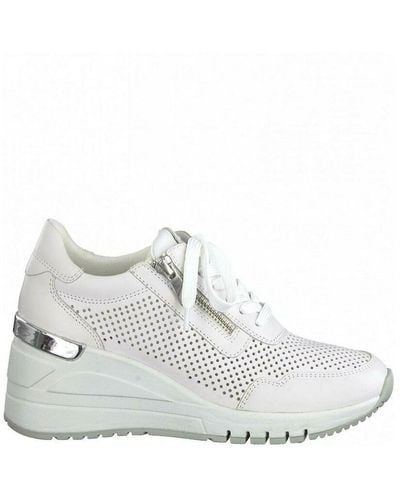 Marco Tozzi Casual closed shoes - Blanco