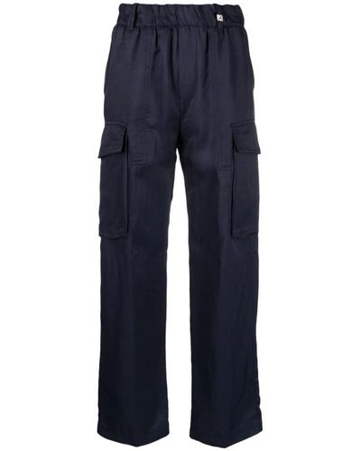 Myths Straight Trousers - Blue