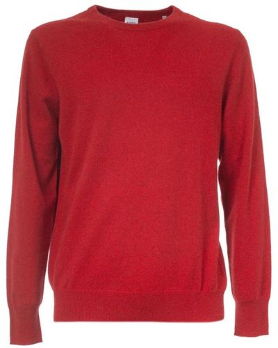 Aspesi Round-Neck Knitwear - Red