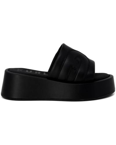 Furla Shoes > flip flops & sliders > sliders - Noir
