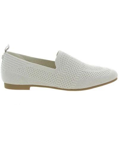 La Strada Klassische loafer schuhe - Weiß
