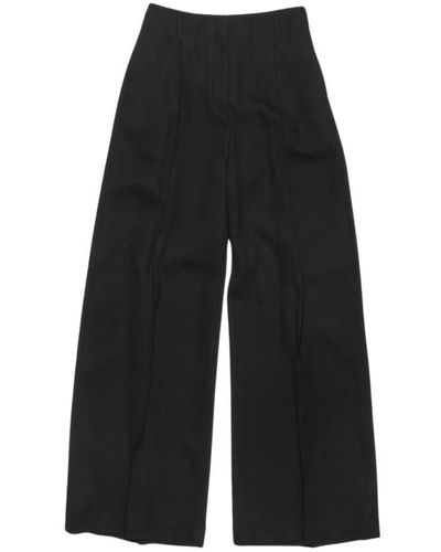 Acne Studios Wide Trousers - Black