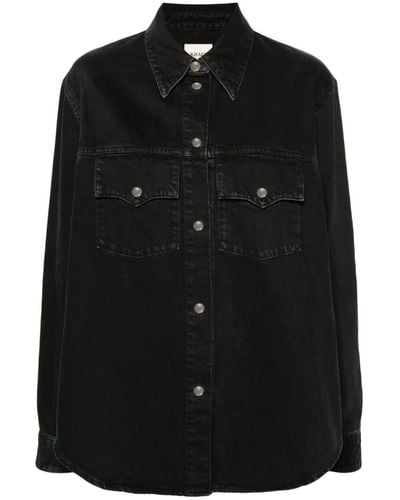 Khaite Jackets > denim jackets - Noir