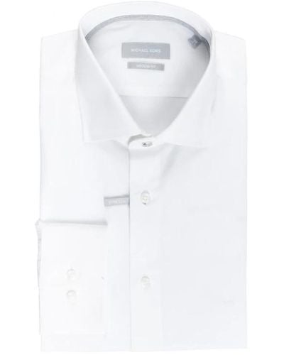 Michael Kors Camicia uomo design elegante - Bianco