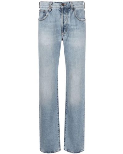 Saint Laurent Hellblaue straight-leg jeans