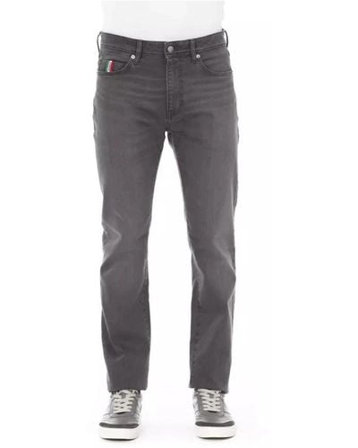 Baldinini Slim-Fit Jeans - Gray
