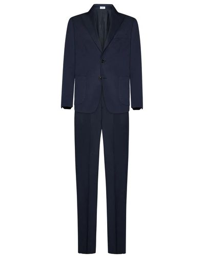 Boglioli Single Breasted Suits - Blue