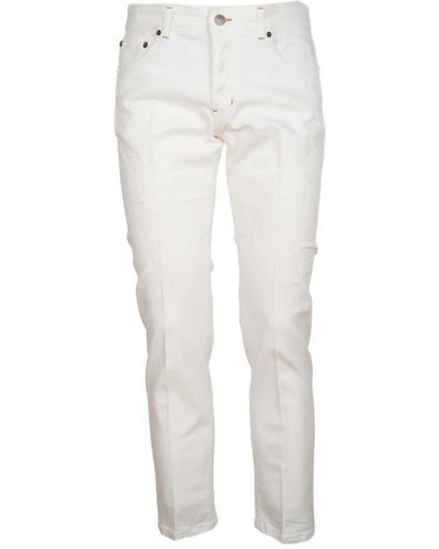 Entre Amis Slim-Fit Jeans - White