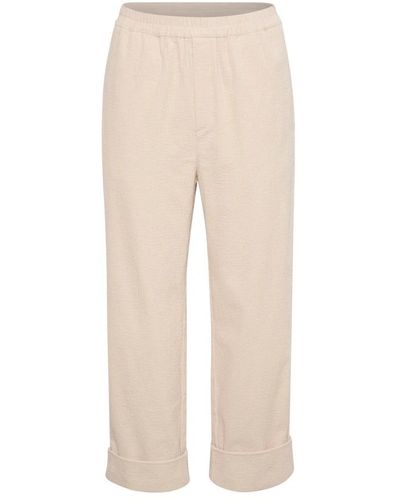 Part Two Straight Trousers - Natural