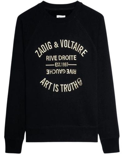 Zadig & Voltaire Sweatshirts - Black