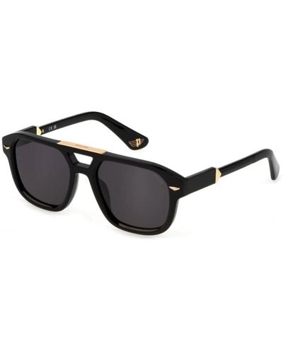 Police Stylische sonnenbrille in farbe 0700 - Schwarz
