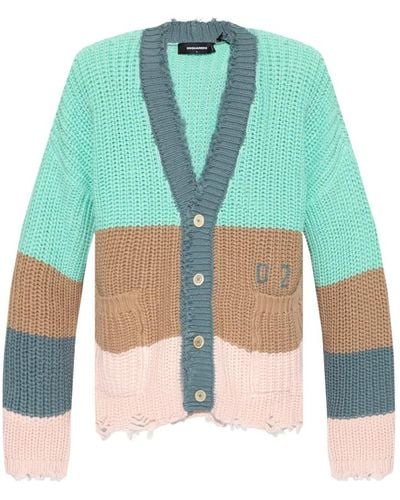 DSquared² Cardigans - Green