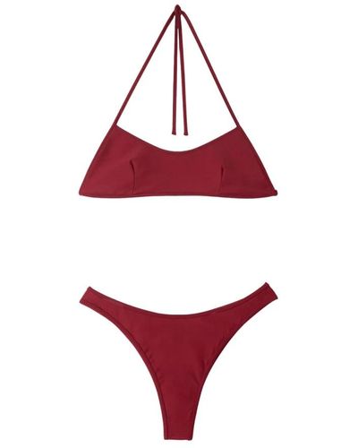 Sunnei Reversible bikini - Rot