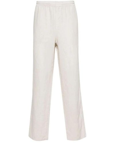 Aspesi Straight trousers - Weiß