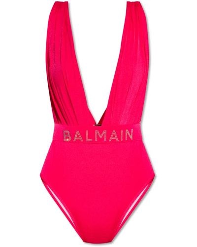 Balmain Swimwear > one-piece - Rose