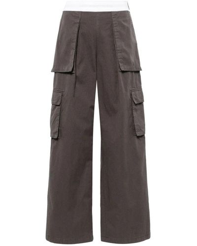 Alexander Wang Wide trousers - Grau