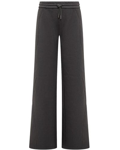 Off-White c/o Virgil Abloh Trousers > wide trousers - Gris