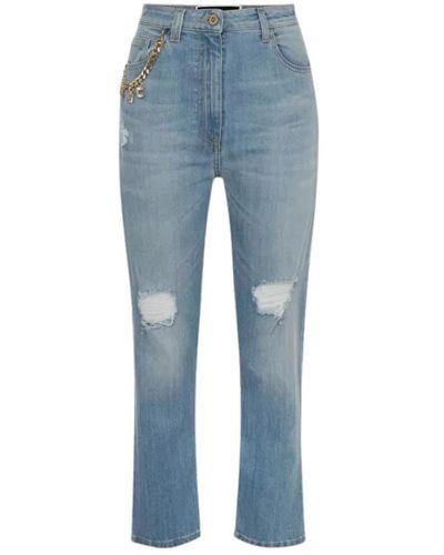 Elisabetta Franchi Straight Jeans - Blue