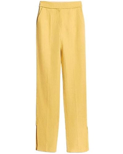 Jacquemus Trousers > wide trousers - Jaune