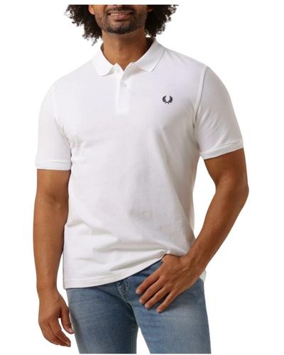 Fred Perry Polo & t-shirt, das einfache hemd - Weiß