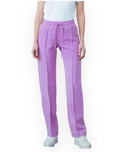 Gaelle Paris Trousers > sweatpants - Violet