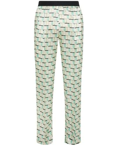 Seventy Wide trousers - Verde