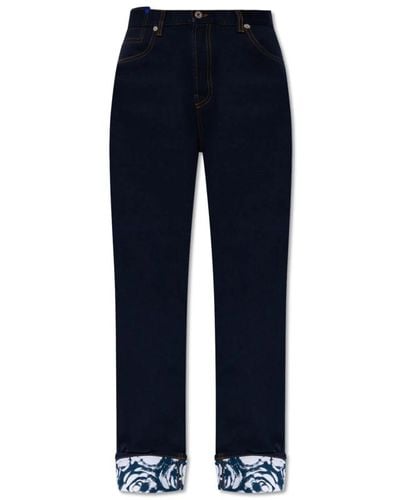 Burberry Jeans > straight jeans - Bleu