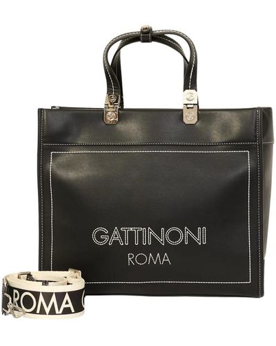 Gattinoni Tote Bags - Black