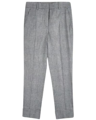 Incotex Cropped Trousers - Grey