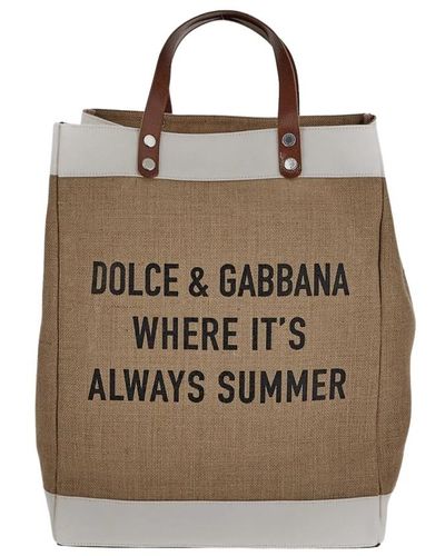 Dolce & Gabbana Bags > tote bags - Métallisé