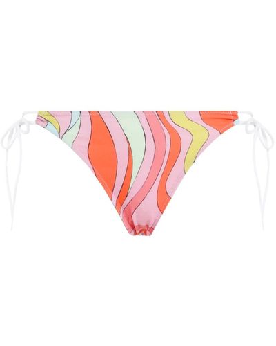 Emilio Pucci Orange bikini slips - Rot