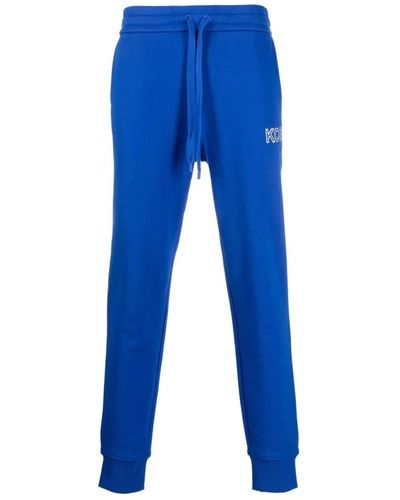 Michael Kors Pantaloni jogger fitness casual blu
