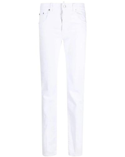 DSquared² Jeans > slim-fit jeans - Blanc