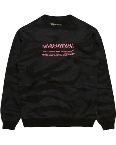 Maharishi Sweatshirts - Black