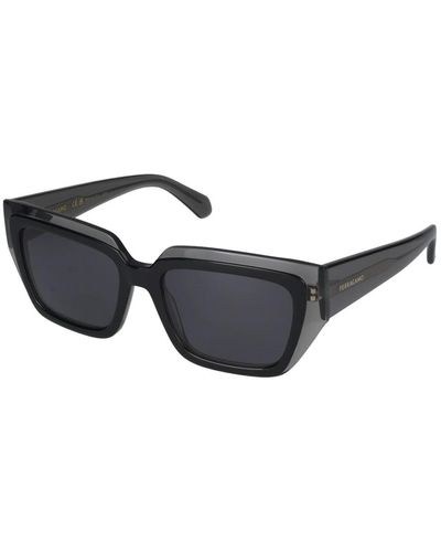 Ferragamo Stylische sonnenbrille sf2002s - Schwarz