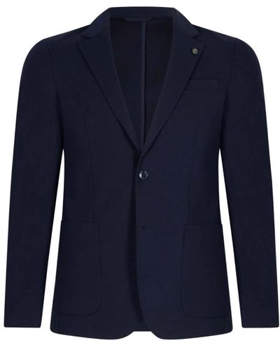 Cavallaro Napoli Zeradino dunkelblauer blazer,blazers
