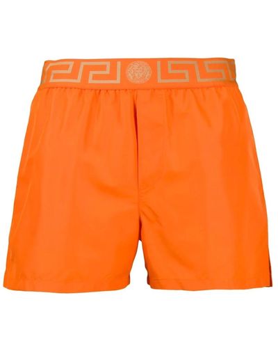 Versace Pantaloncini corti - Arancione