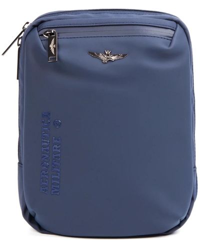 Aeronautica Militare Sacs à bandoulière - Bleu