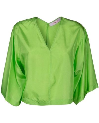Jucca Bluse alla moda per donne - Verde