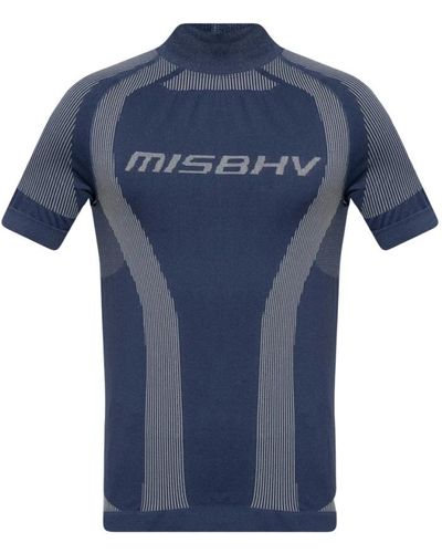 MISBHV T-shirt logo - Blu