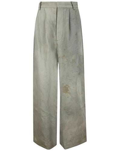 Uma Wang Wide Trousers - Grey