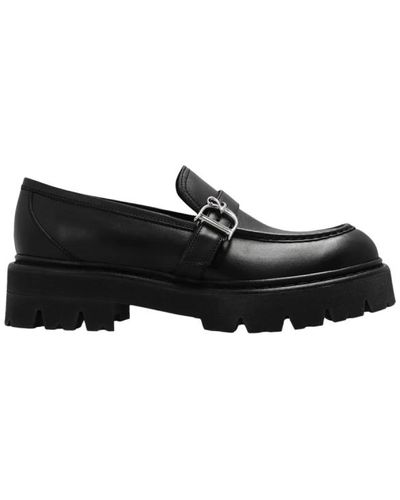 DSquared² Leather loafers - Nero