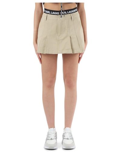 Karl Lagerfeld Skirts > short skirts - Neutre
