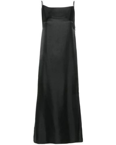 Loulou Studio Vestido mini negro - estilo elegante